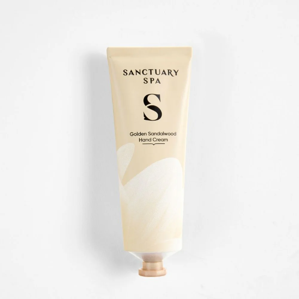 Sanctuary Spa Golden Sandalwood Rich Hand Cream 60ml - Image 2