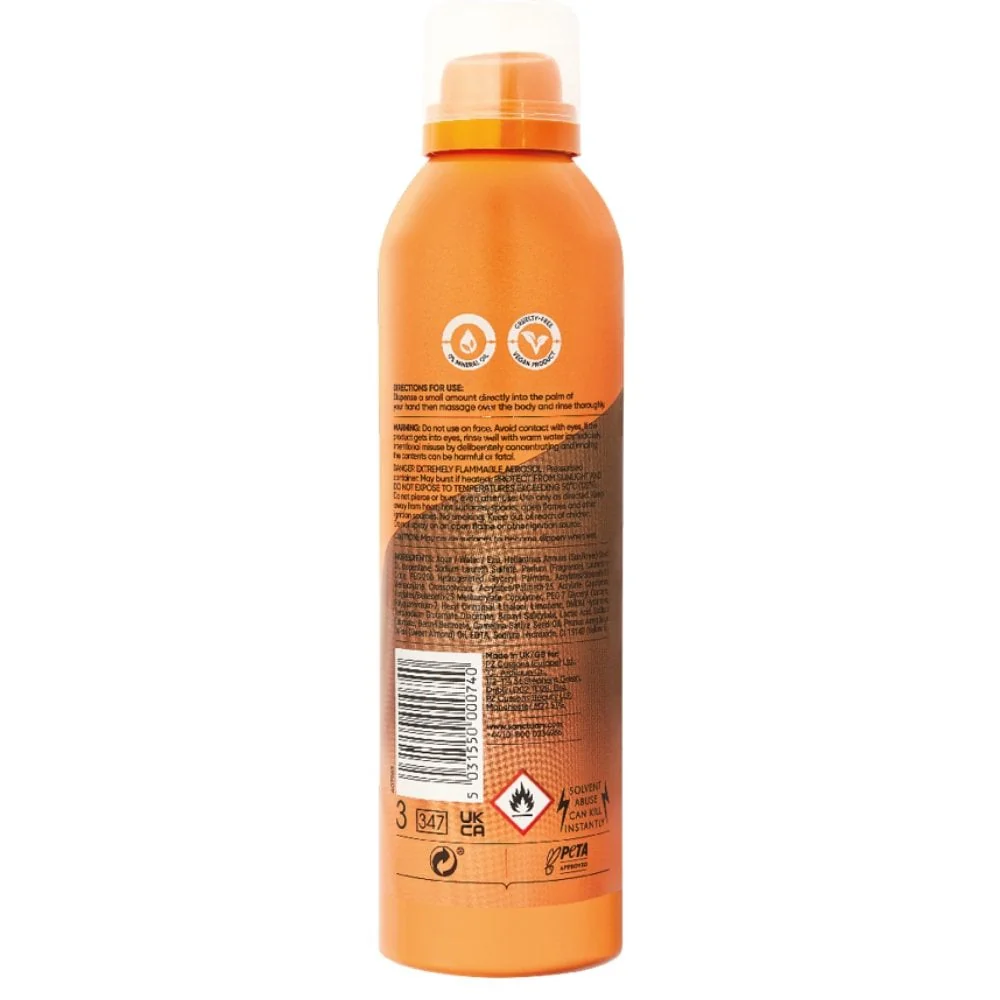 Sanctuary Spa Signature Collection Gold of Pleasure Ultra Rich Shower Burst 200ml - Image 5
