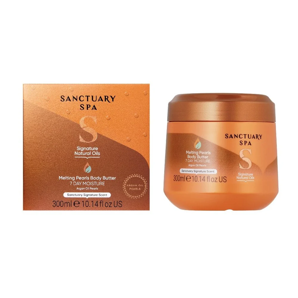 Sanctuary Spa Signature Collection Melting Argan Oil Pearls Body Butter 300ml - Image 7