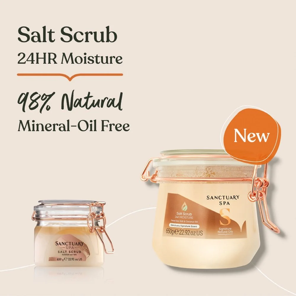 Sanctuary Spa Signature Collection Salt Scrub 650g - Image 2