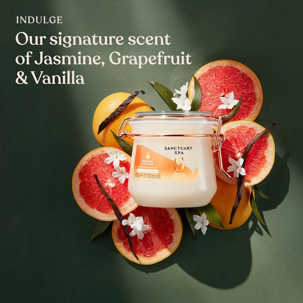 Sanctuary Spa Signature Collection Salt Scrub 650g - Image 3