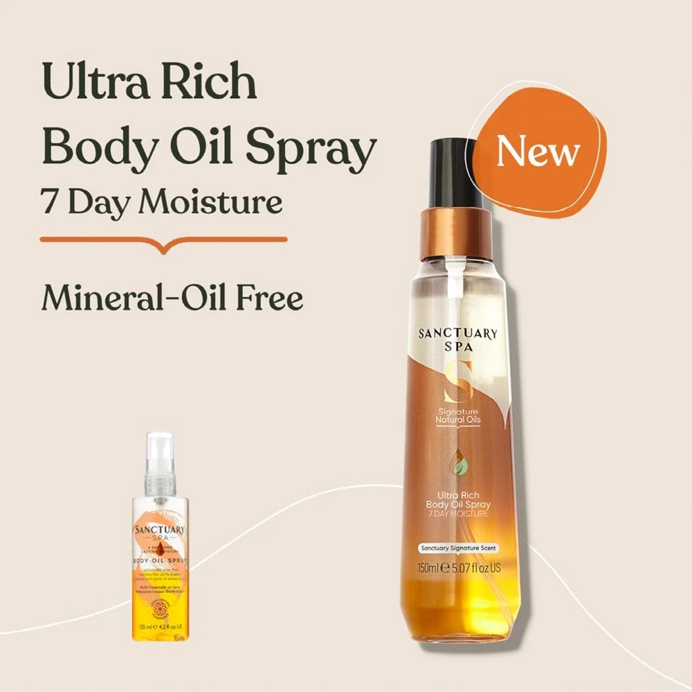 Sanctuary Spa Signature Collection Ultra Rich Body Oil Spray 150ml - Image 2