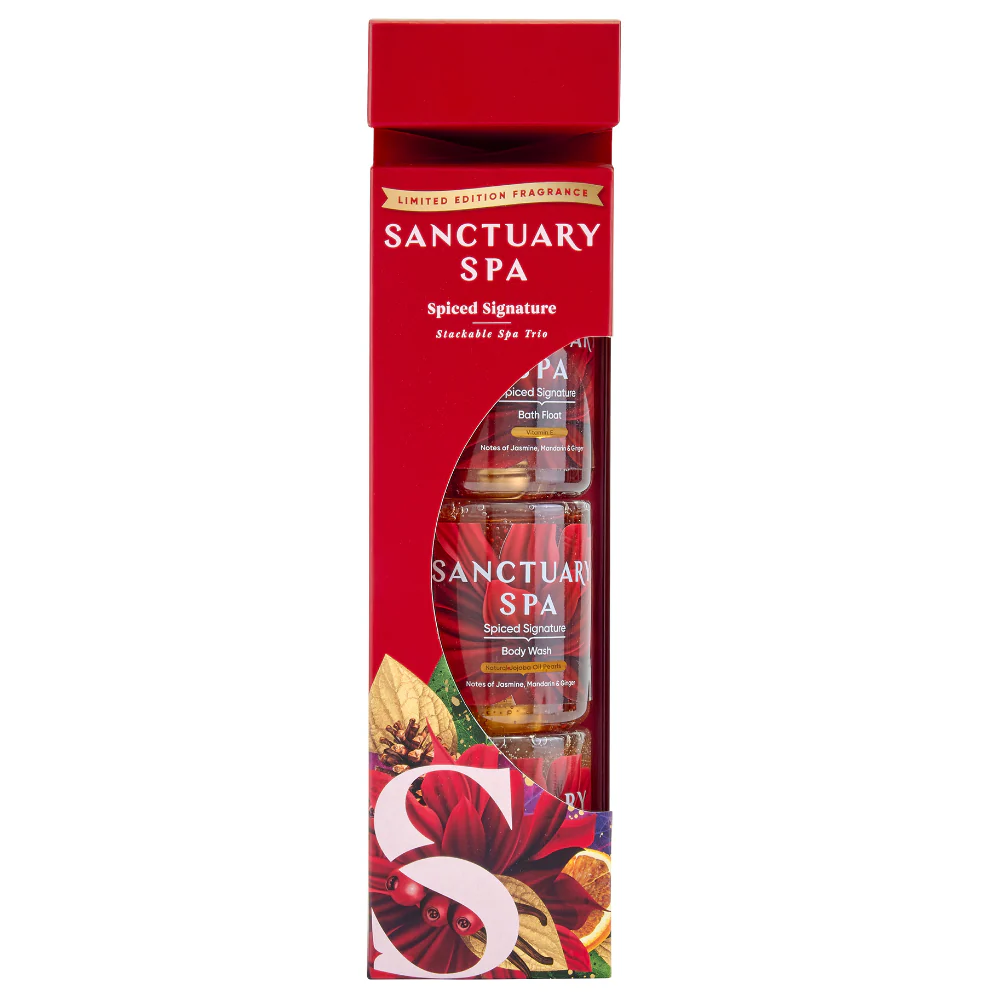 Sanctuary Spa Spiced Signature Stackable Spa Trio Gift Set - Image 2