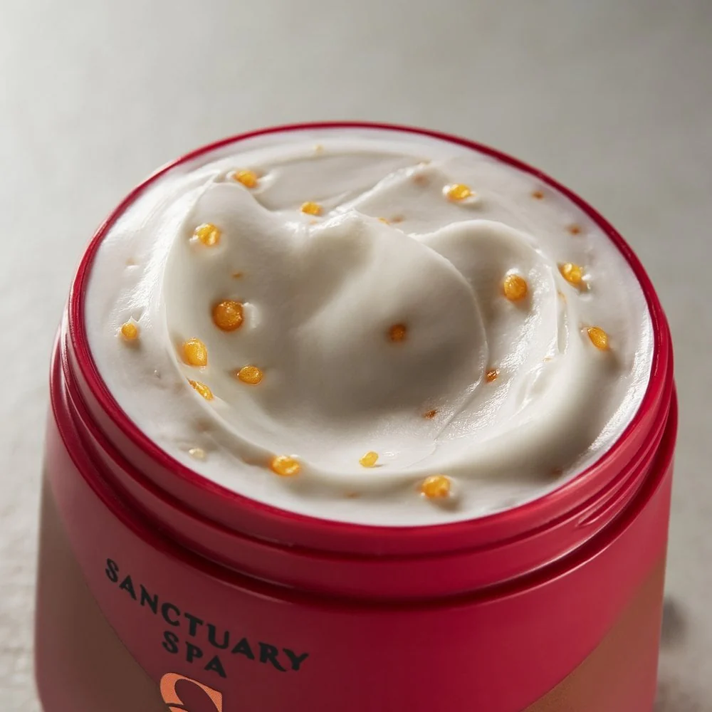 Sanctuary Spa Sweet Almond & Ruby Oud Melting Pearls Body Butter 300ml - Image 3