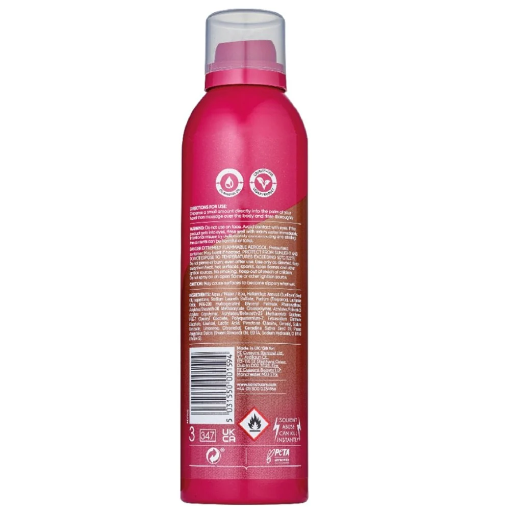 Sanctuary Spa Sweet Almond & Ruby Oud Ultra Rich Shower Burst 200ml - Image 5