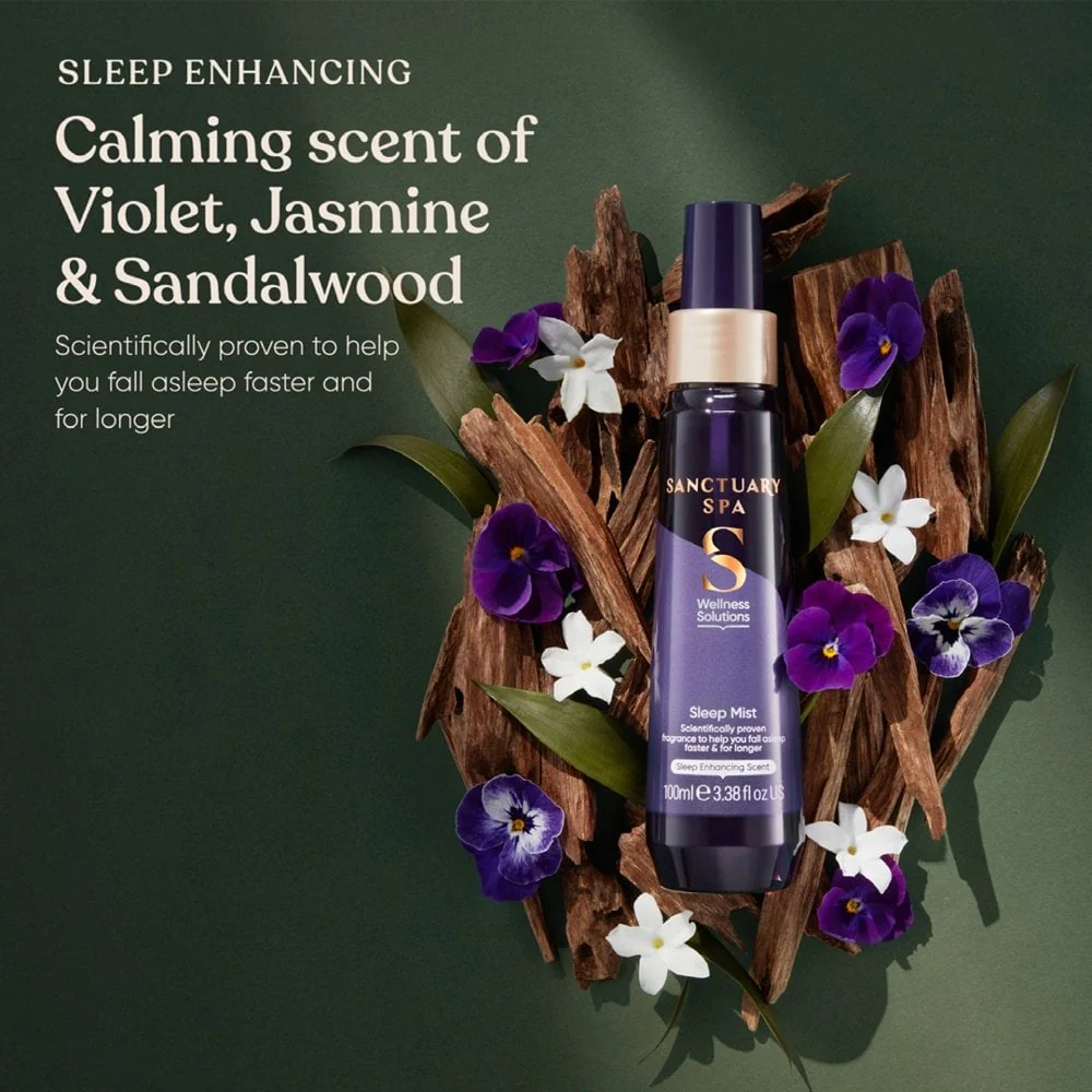 Sanctuary Spa Wellness Solutions Sleep Mist 100ml - Image 3