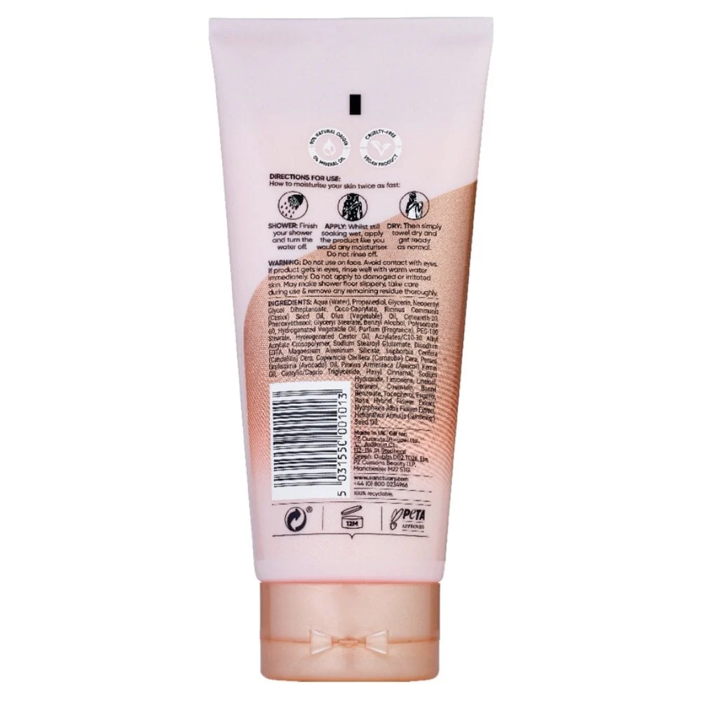 Sanctuary Spa White Lily & Damask Rose Wet Skin Miracle Moisturiser 200ml - Image 6