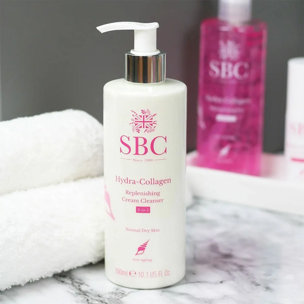 SBC Hydra-Collagen 3 In 1 Cream Cleanser 250ml - Image 2