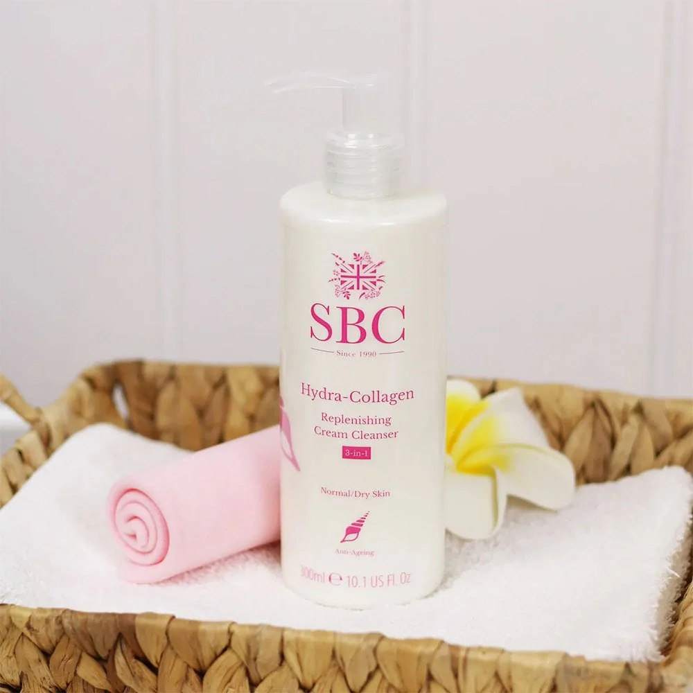 SBC Hydra-Collagen 3 In 1 Cream Cleanser 250ml - Image 3