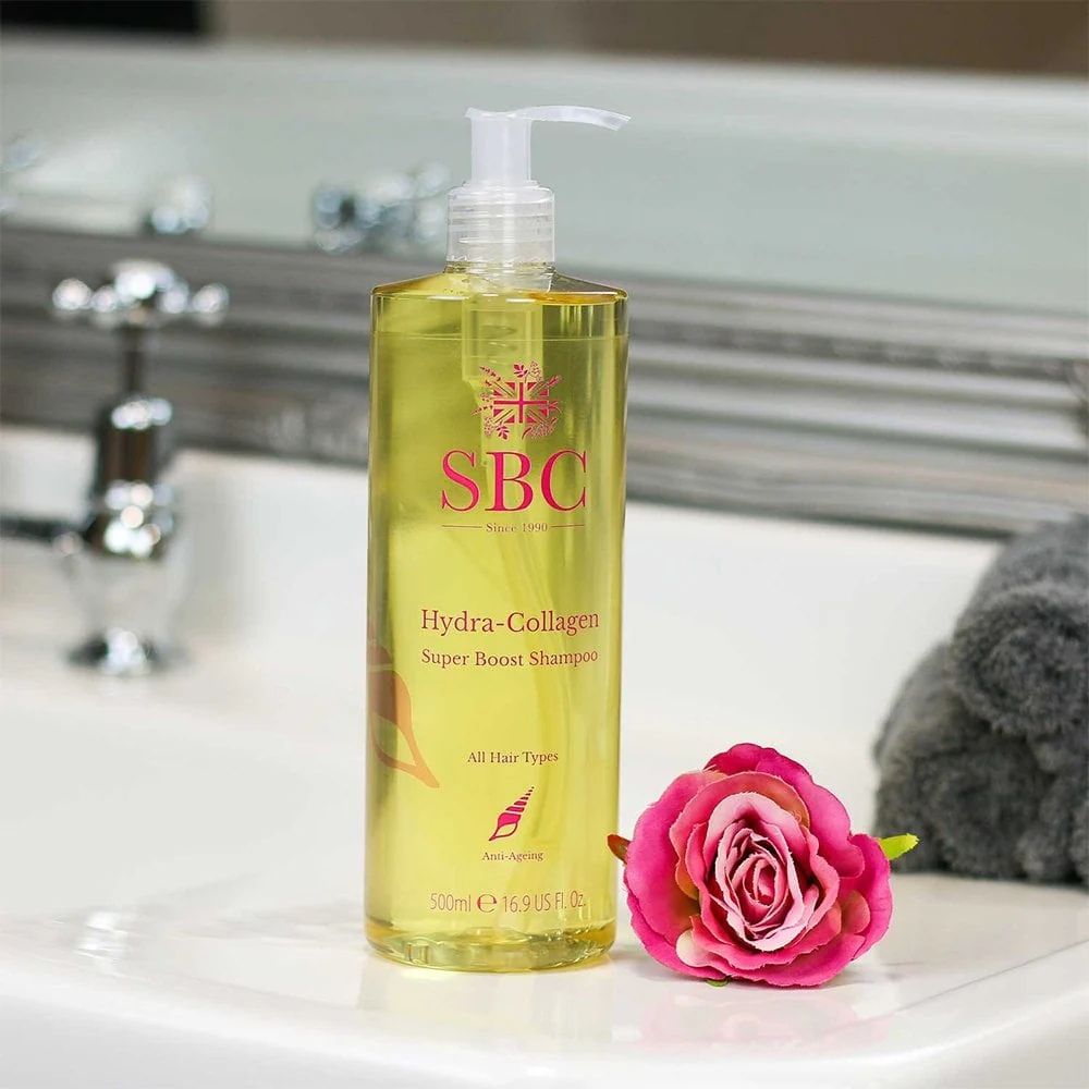 SBC Hydra-Collagen Super Boost Shampoo 500ml - Image 2