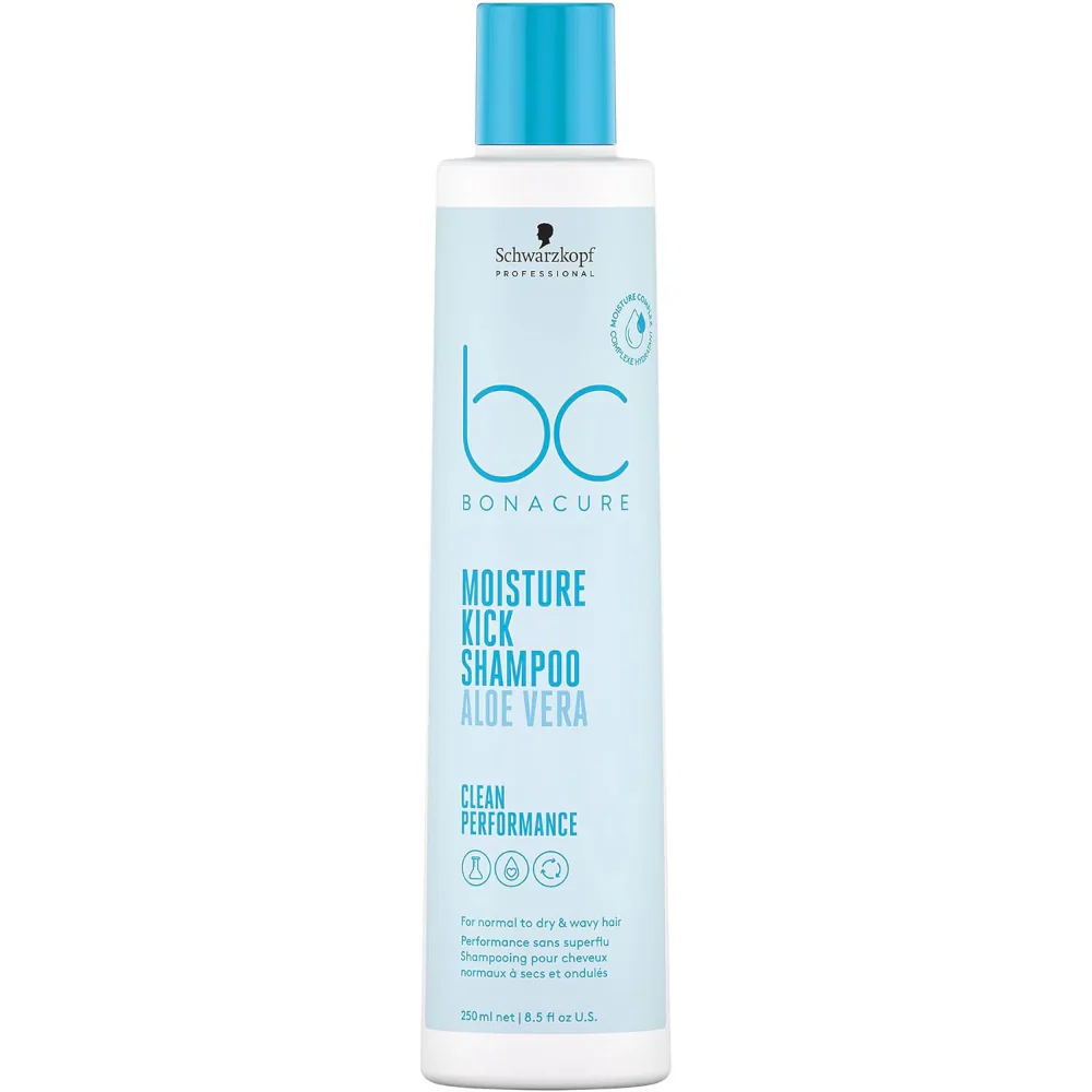 Schwarzkopf Professional BC Bonacure Clean Moisture Kick Shampoo 250ml & Conditioner 200ml Twin - Image 2