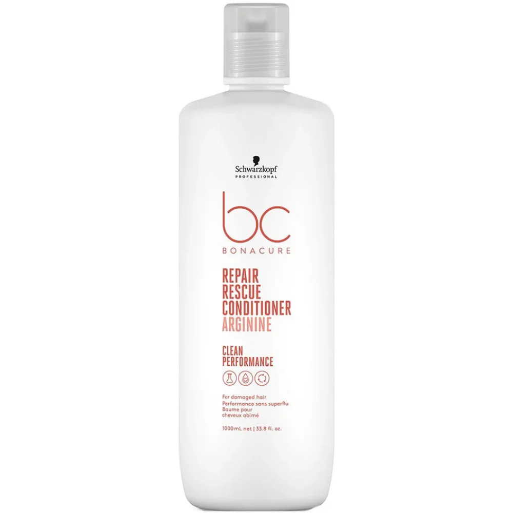Schwarzkopf Professional BC Bonacure Clean Peptide Repair Rescue Shampoo & Conditioner Twin 2 x 1000ml - Image 3