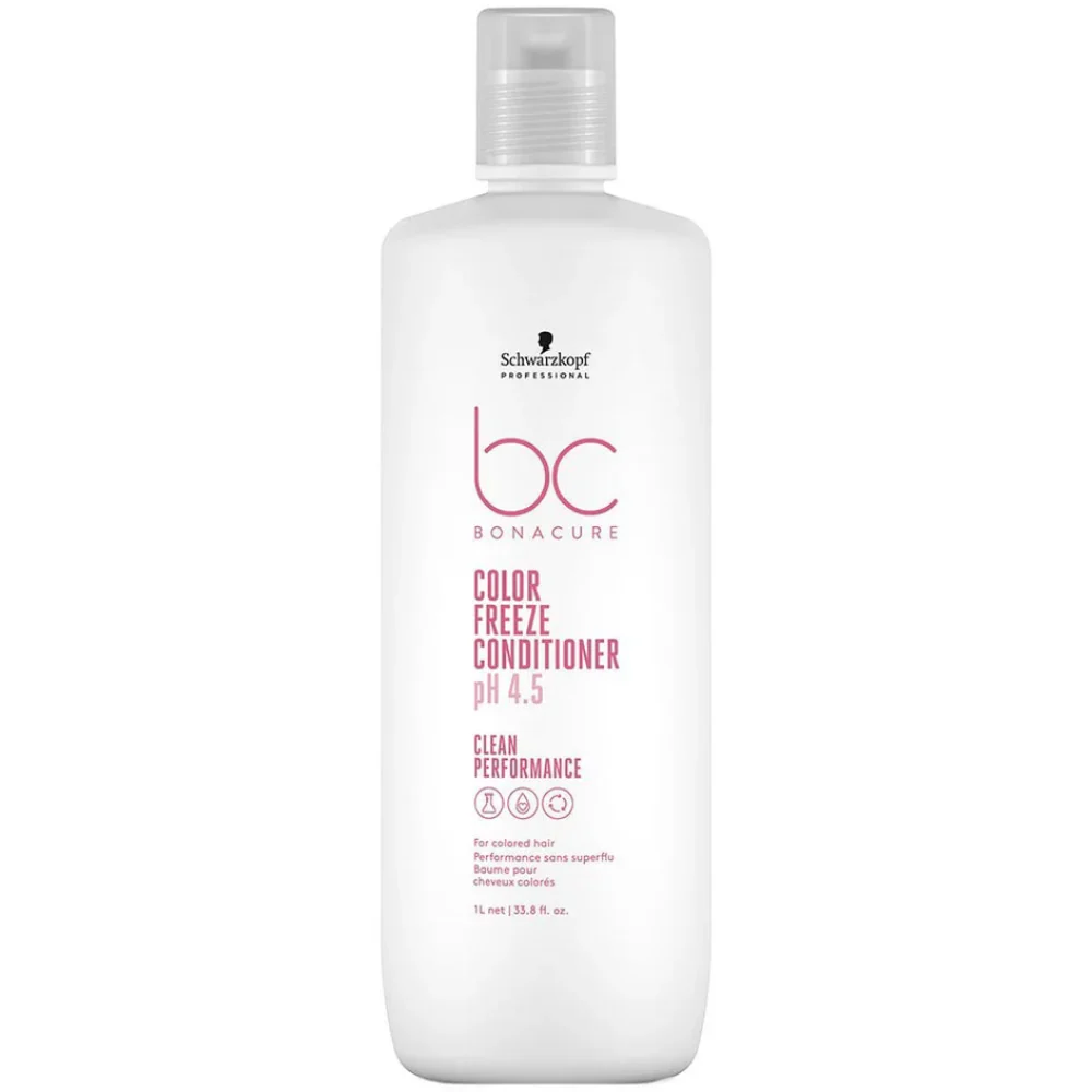 Schwarzkopf Professional BC Bonacure Clean pH 4.5 Colour Freeze Sulphate-Free Shampoo & Conditioner Twin 2 x 1000ml - Image 3