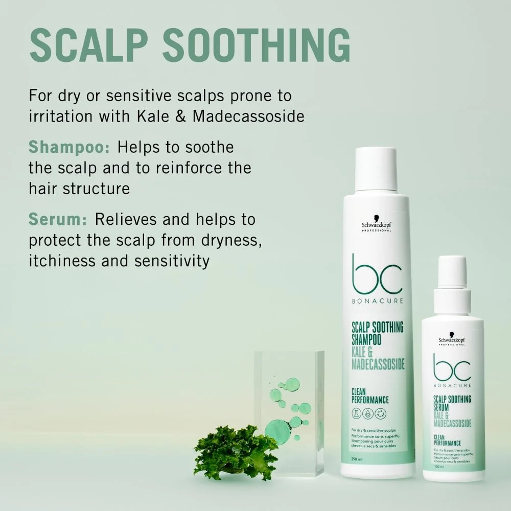 Schwarzkopf Professional BC Bonacure Scalp Genesis Soothing Shampoo 1000ml - Image 4