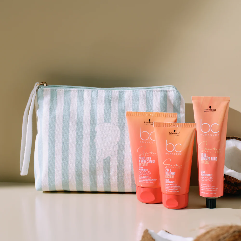 Schwarzkopf Professional BC Bonacure Sun Range Gift Set 3 x 100ml - Image 2