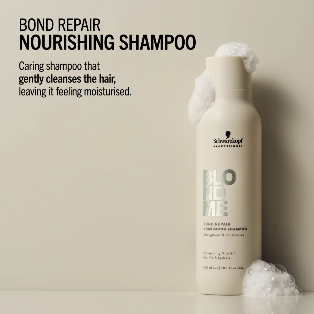 Schwarzkopf Professional BlondMe Bond Repair Brightening Shampoo 1000ml - Image 6