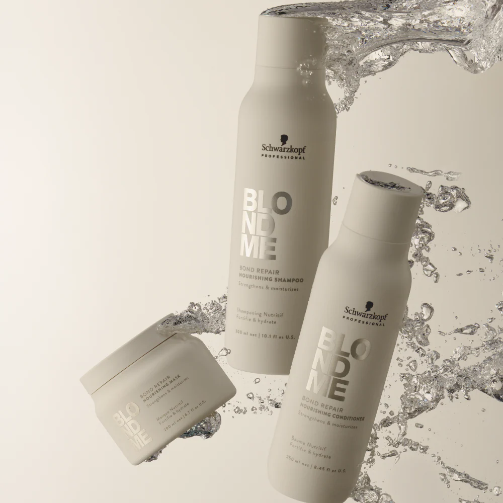 Schwarzkopf Professional BlondMe Bond Repair Brightening Shampoo 1000ml - Image 8