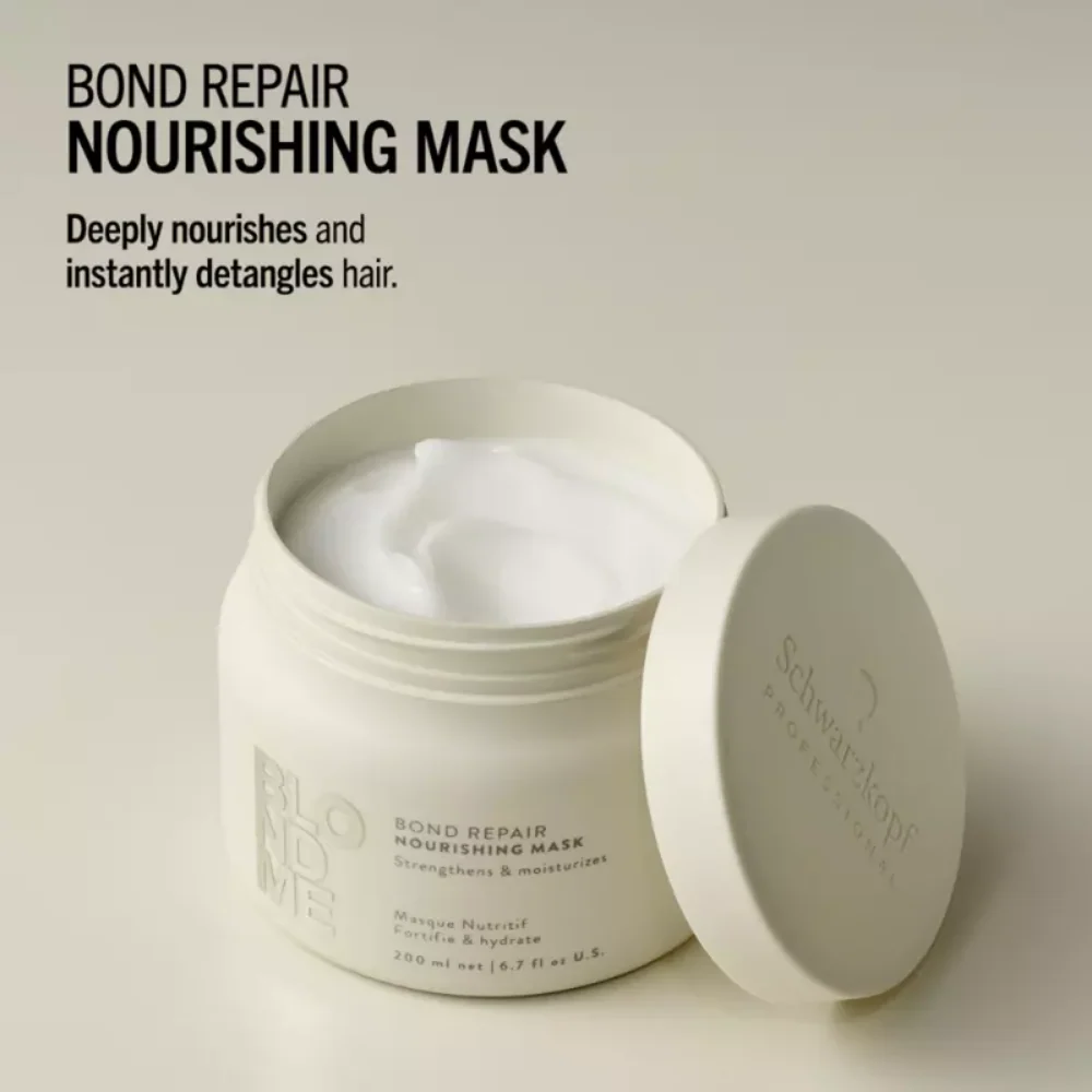 Schwarzkopf Professional BlondMe Bond Repair Nourishing Mask 200ml - Image 6