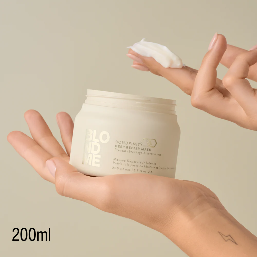 Schwarzkopf Professional BlondMe Bondfinity Deep Repair Mask 200ml - Image 5