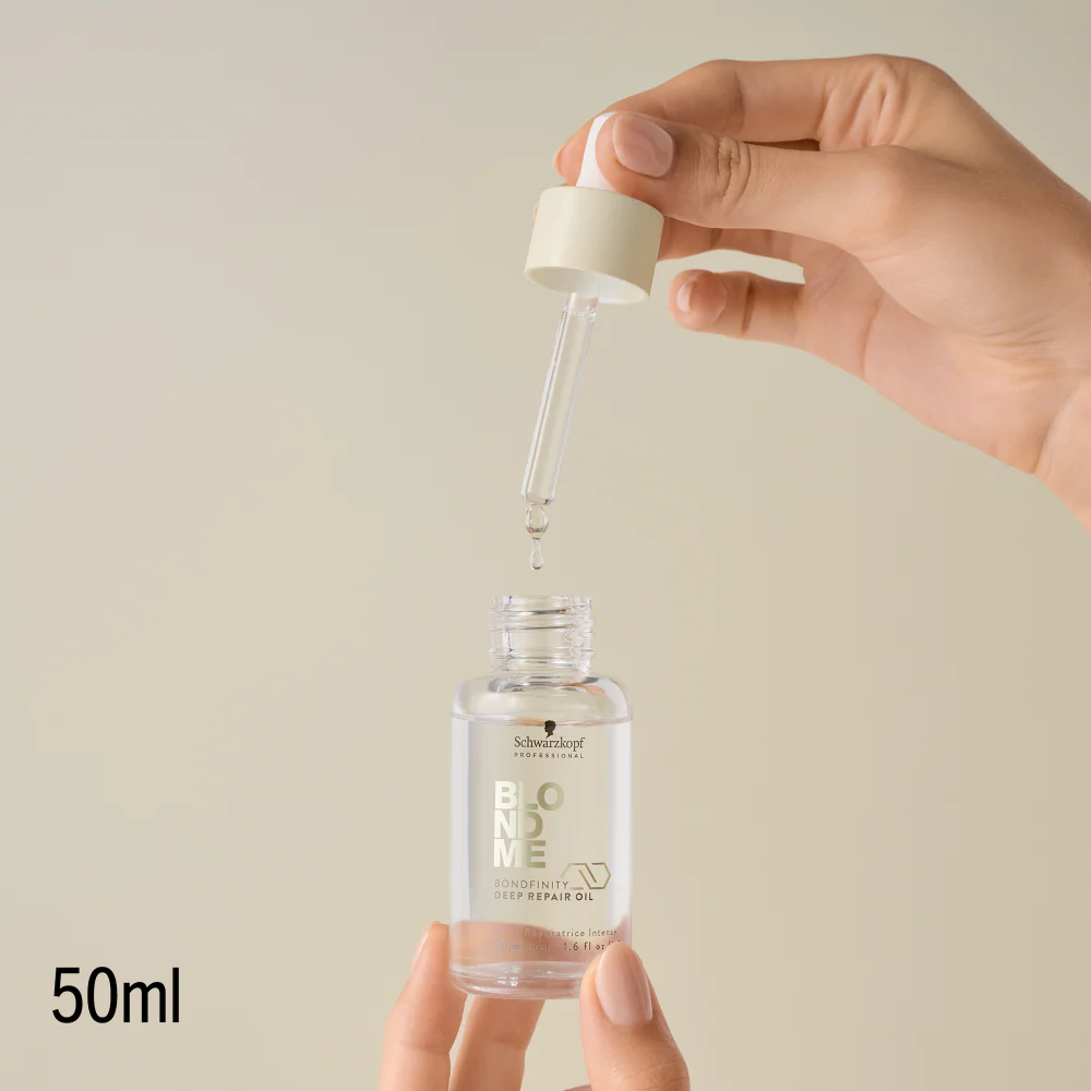 Schwarzkopf Professional BlondMe Bondfinity Deep Repair Oil 50ml - Image 5