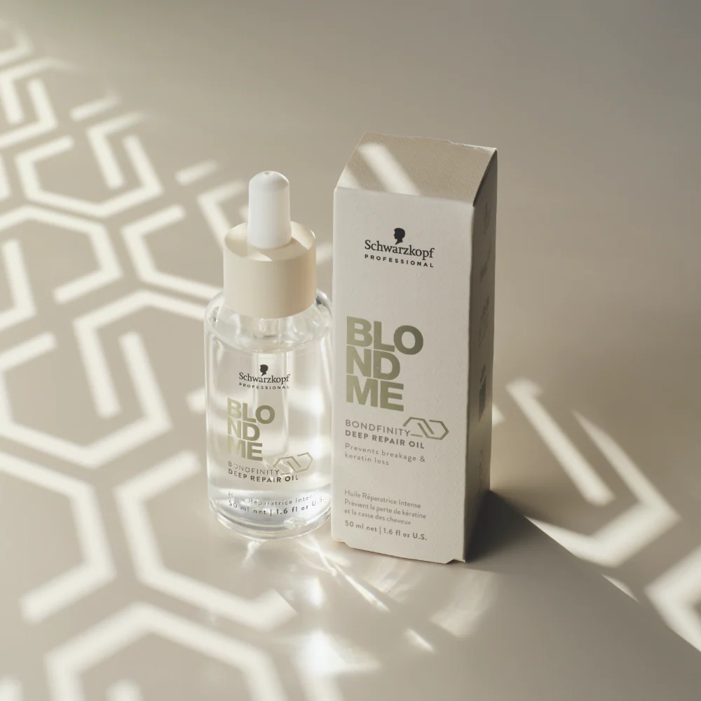 Schwarzkopf Professional BlondMe Bondfinity Deep Repair Oil 50ml - Image 7