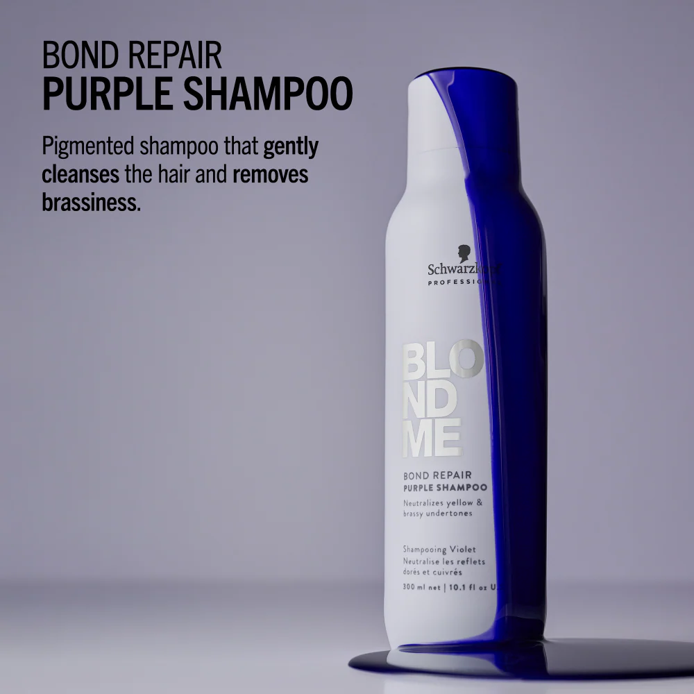Schwarzkopf Professional BlondMe Cool Blondes Neutralising Shampoo 1000ml - Image 6