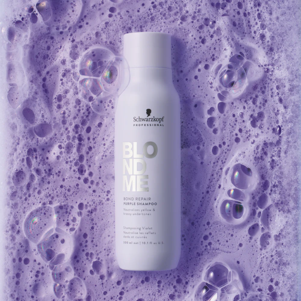 Schwarzkopf Professional BlondMe Cool Blondes Neutralising Shampoo 1000ml - Image 9