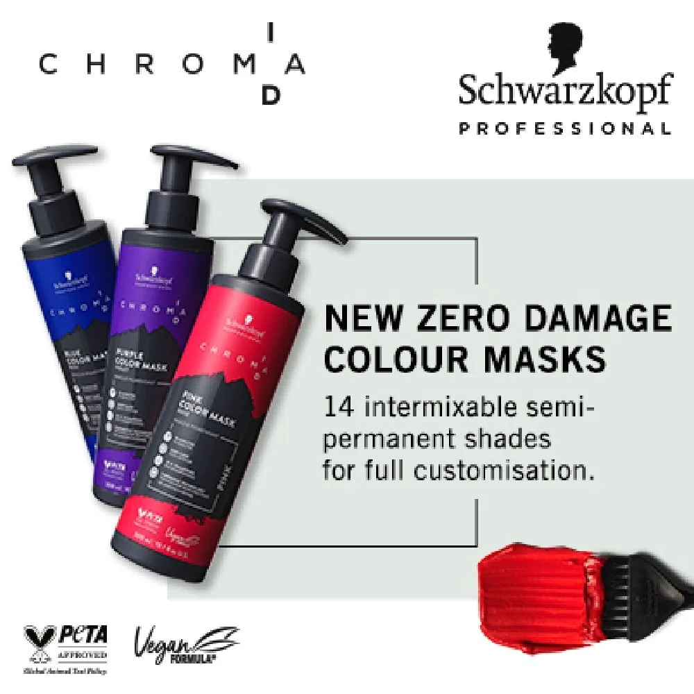 Schwarzkopf Professional Chroma ID Bonding Colour Mask 0-00 Clear 300ml - Image 3