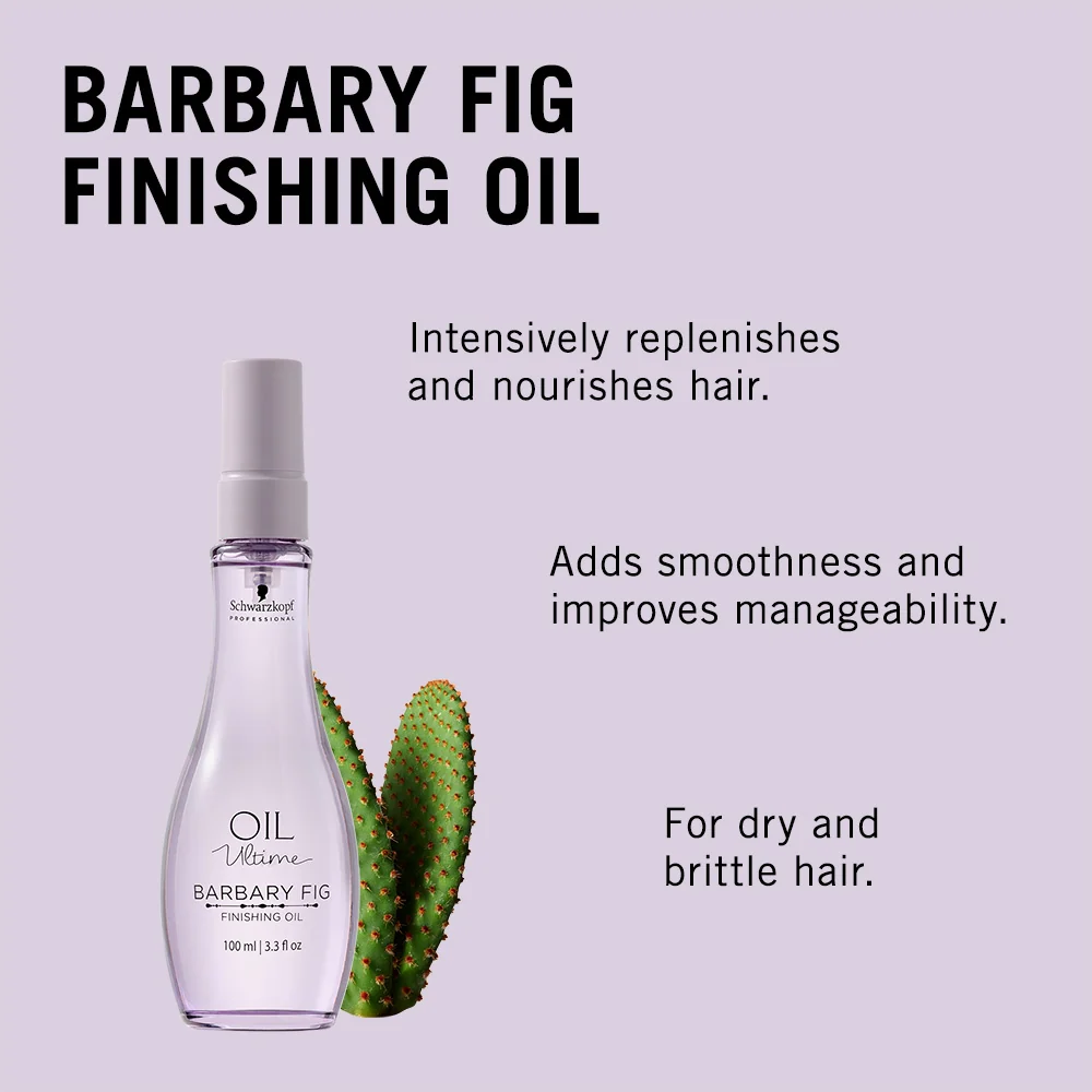 Schwarzkopf Professional Oil Ultime Finishing Barbary Fig Oil 100ml - Image 2