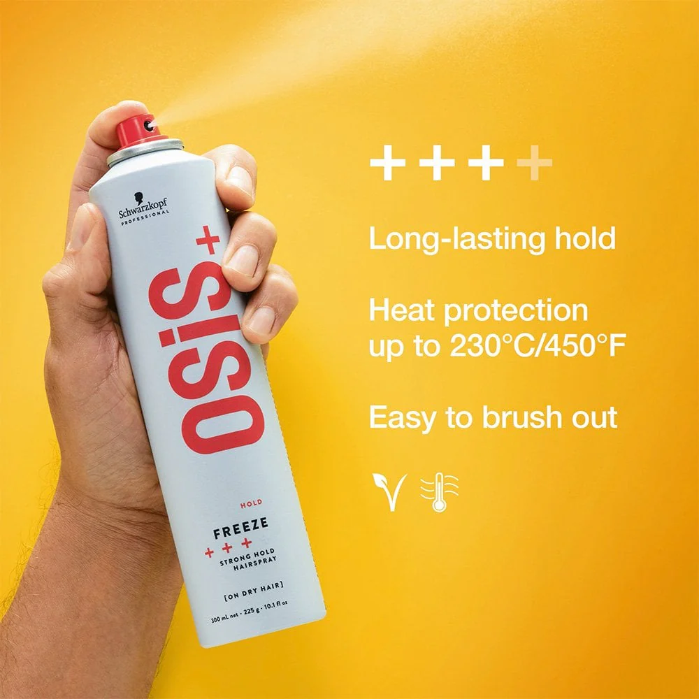 Schwarzkopf Professional OSiS+ Freeze Strong Hold Hairspray 300ml - Image 2