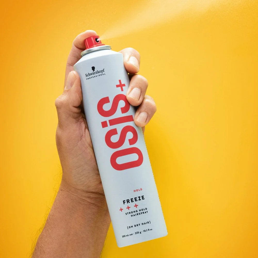 Schwarzkopf Professional OSiS+ Freeze Strong Hold Hairspray 300ml - Image 3