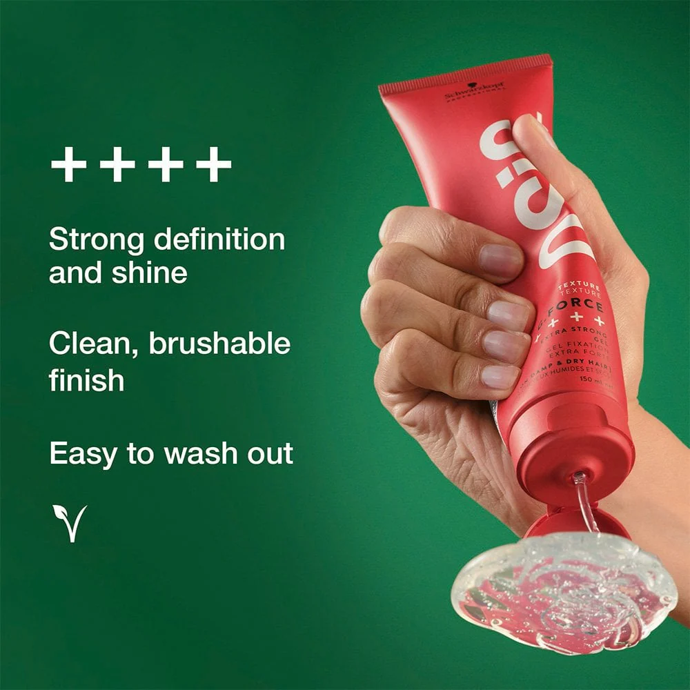 Schwarzkopf Professional OSiS+ G.Force Strong Hold Gel 150ml - Image 2