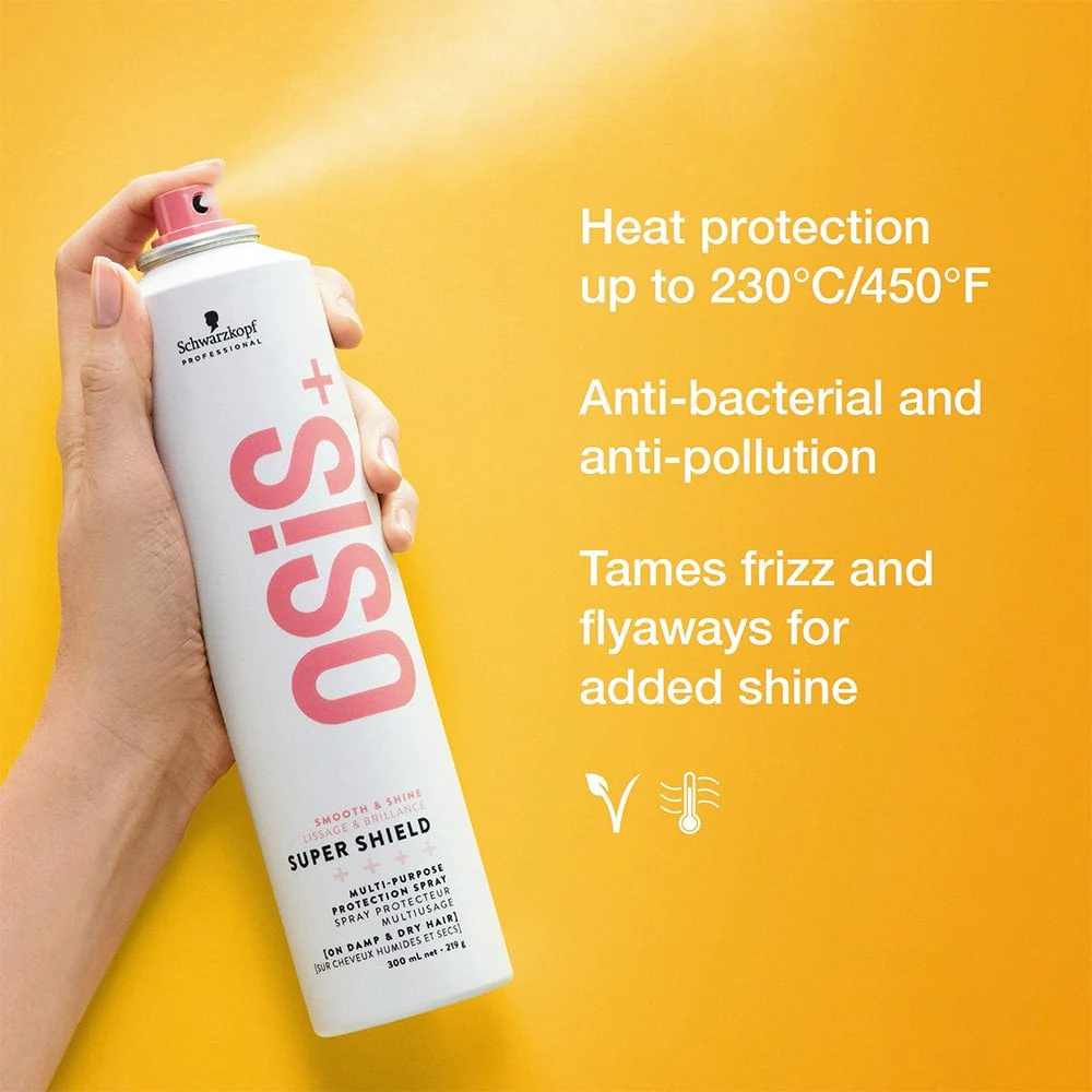 Schwarzkopf Professional OSiS+ Super Shield Thermal Protection Spray 300ml - Image 2