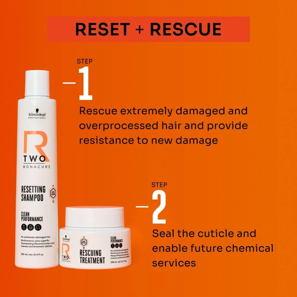 Schwarzkopf Professional R TWO Bonacure Clean Performance Resetting Shampoo 250ml - Image 7