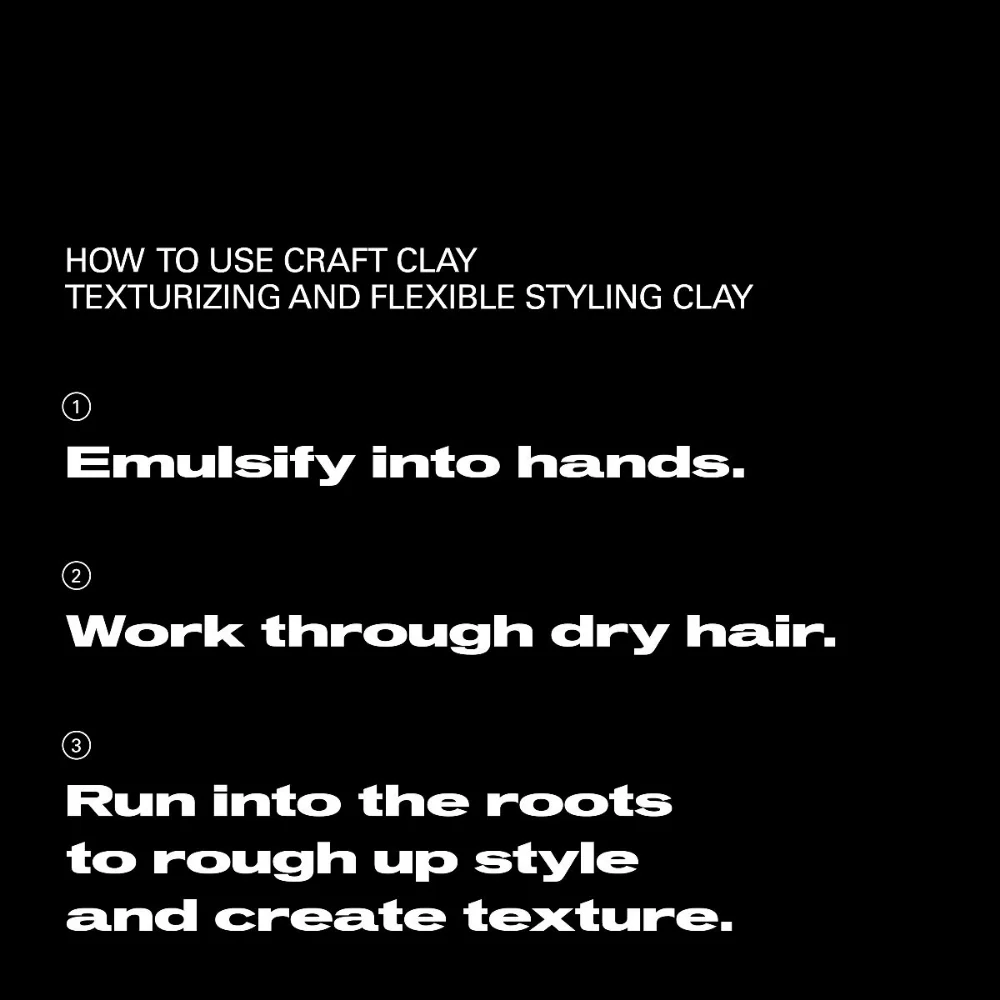 Sebastian Professional Craft Clay Texturising & Flexible Styling Clay 50g - Image 5
