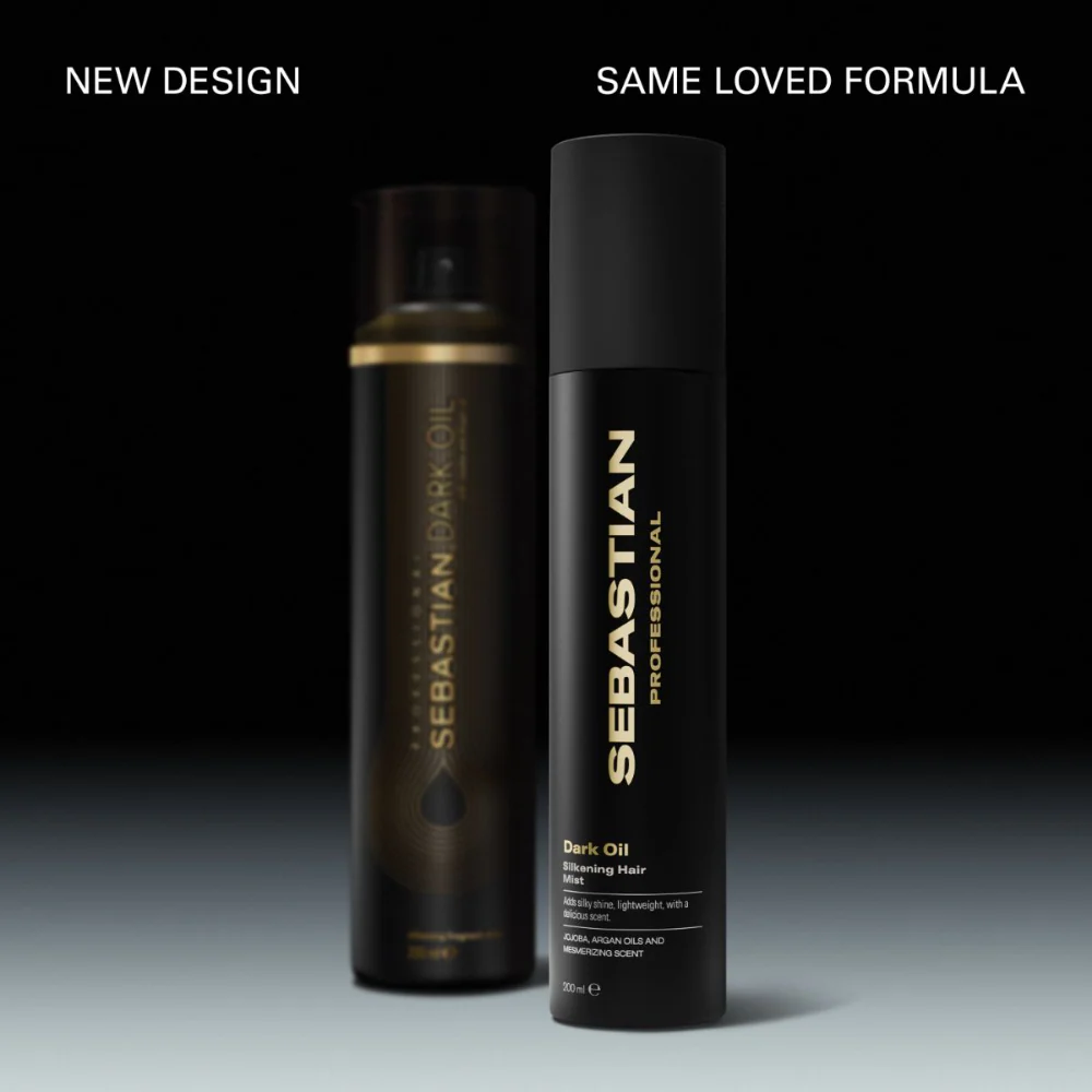 Sebastian Professional Dark Oil Silkening Hair Mist 200ml - Image 3