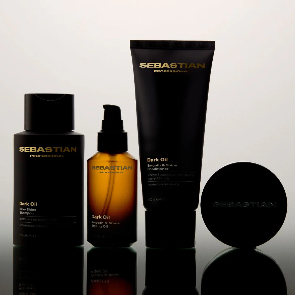 Sebastian Professional Dark Oil Silky Shine Shampoo 280ml & Smooth & Shine Conditioner 200ml Twin - Image 6