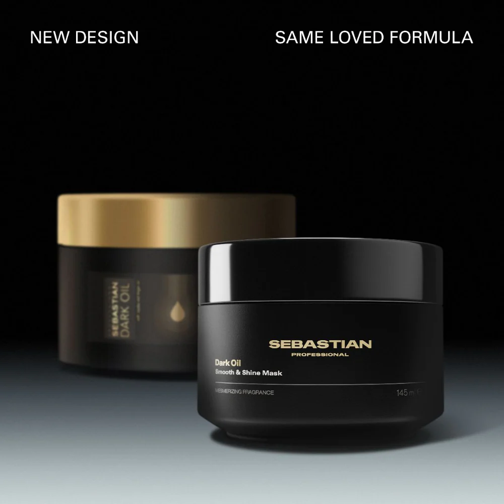 Sebastian Professional Dark Oil Smooth & Shine Hair Mask 145ml - Image 3