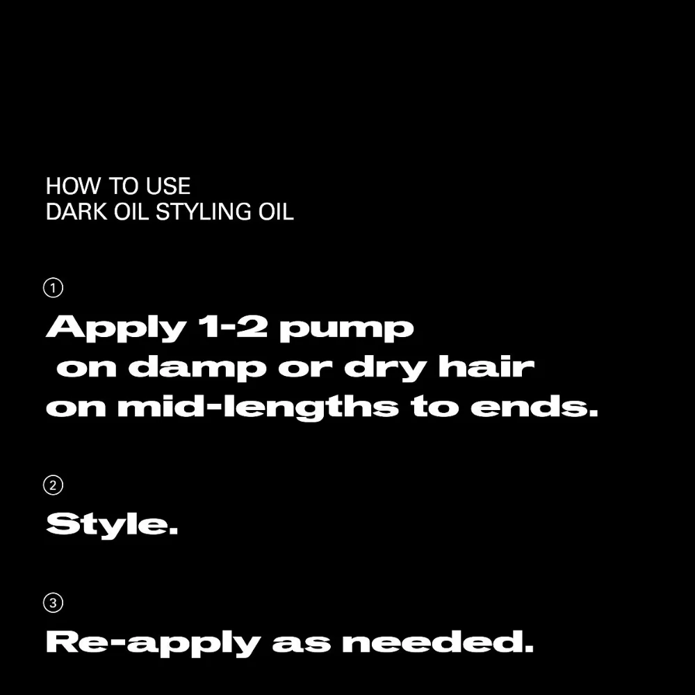 Sebastian Professional Dark Oil Smooth & Shine Styling Oil 30ml - Image 9