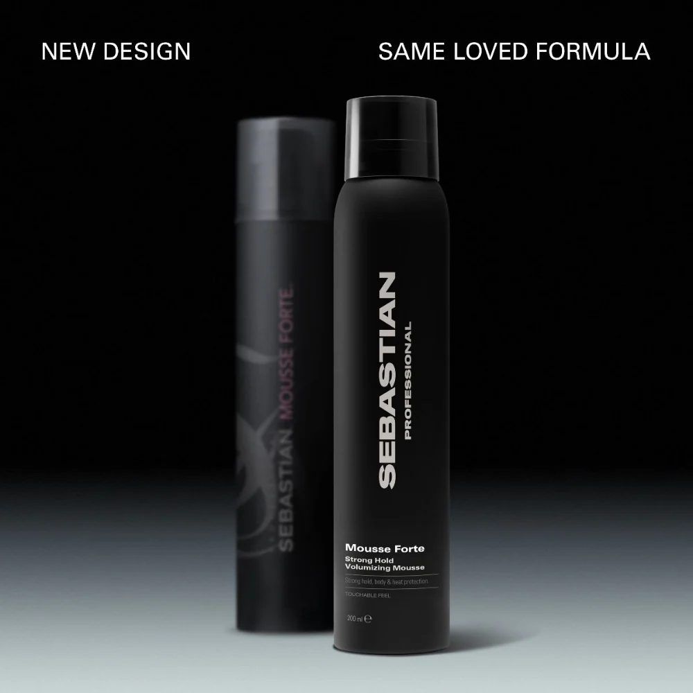 Sebastian Professional Mousse Forte Strong Hold Volumising Mousse 200ml - Image 2