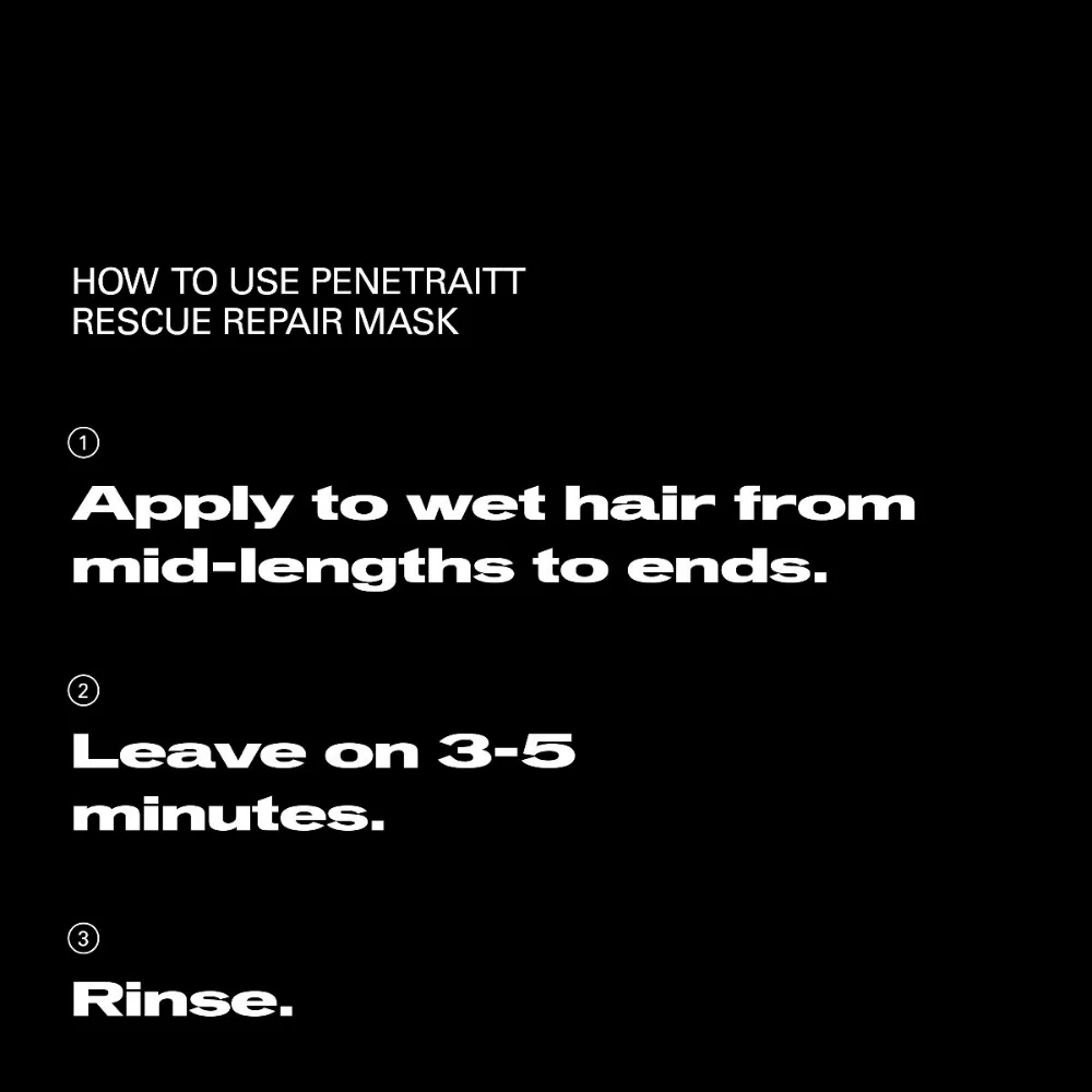 Sebastian Professional Penetraitt Rescue Repair Hair Mask 145ml - Image 8