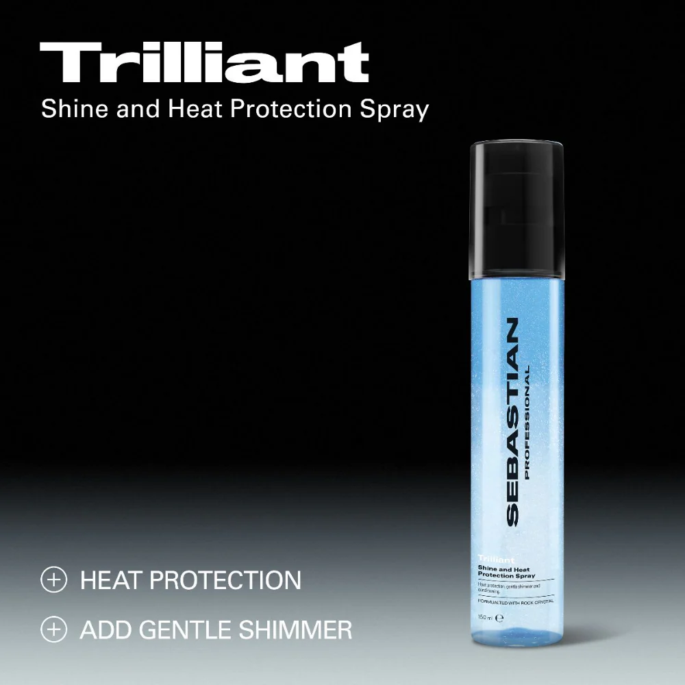 Sebastian Professional Trilliant Shine & Heat Protection Spray 150ml - Image 3