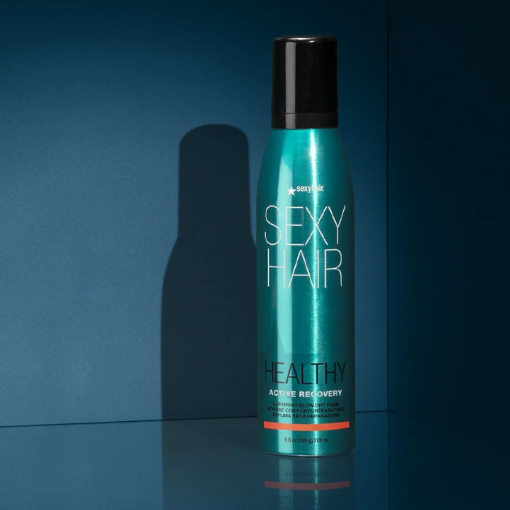 Sexy Hair Healthy Active Recovery Repairing Blow Dry Foam 205ml - Image 2