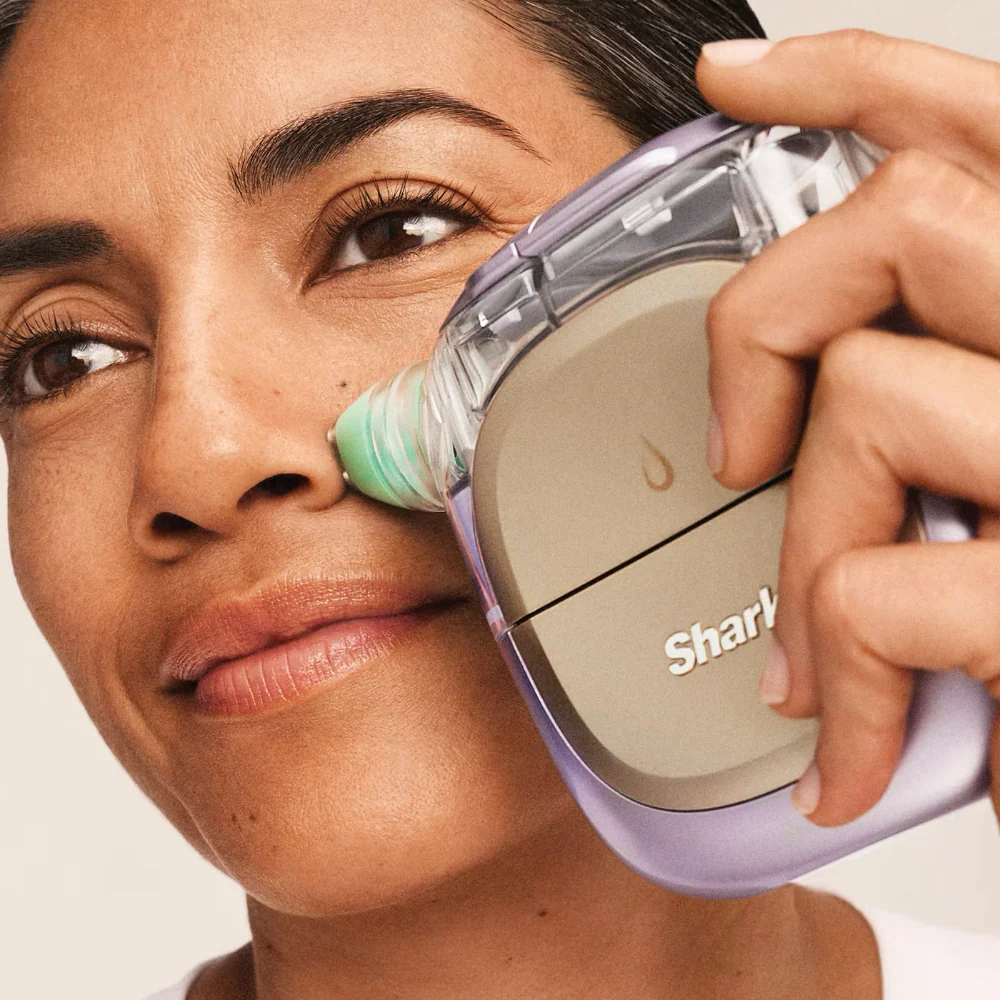Shark Beauty FacialPro Glow Glow-Boosting At-Home Facial System Spa Purple - Image 3