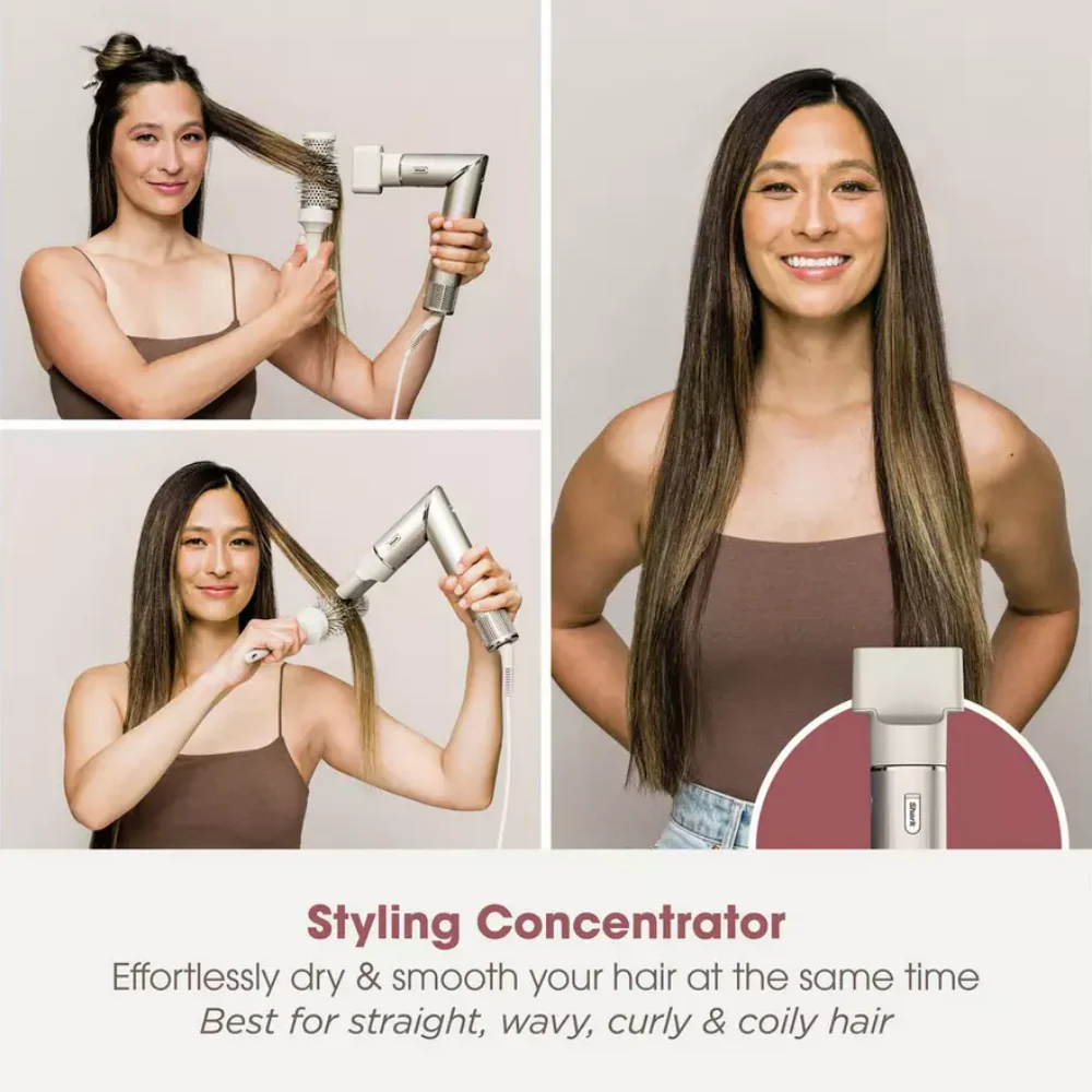 Shark Beauty FlexStyle 5-In-1 Air Styler & Hair Dryer with Storage Case Stone - Image 11