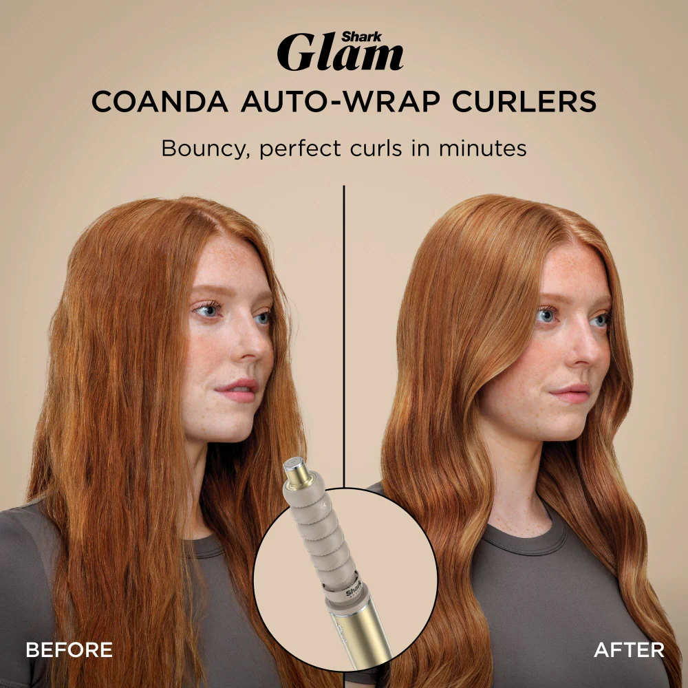 Shark Beauty Glam Ceramic & Air Styling Drying System Gold - Image 10
