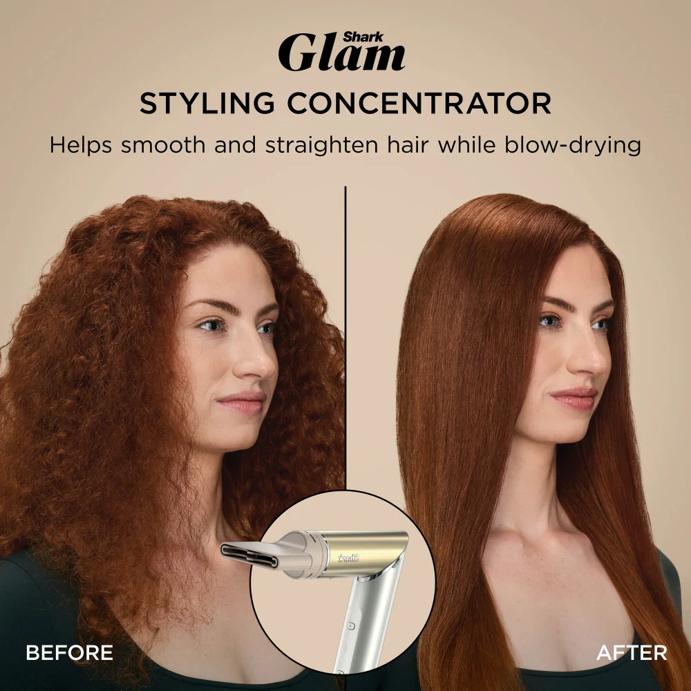 Shark Beauty Glam Ceramic & Air Styling Drying System Gold - Image 12