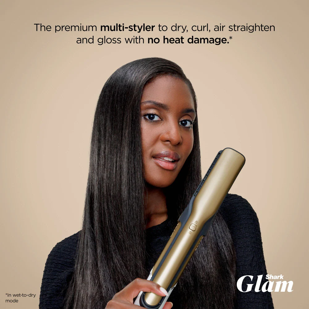 Shark Beauty Glam Ceramic & Air Styling Drying System Gold - Image 2