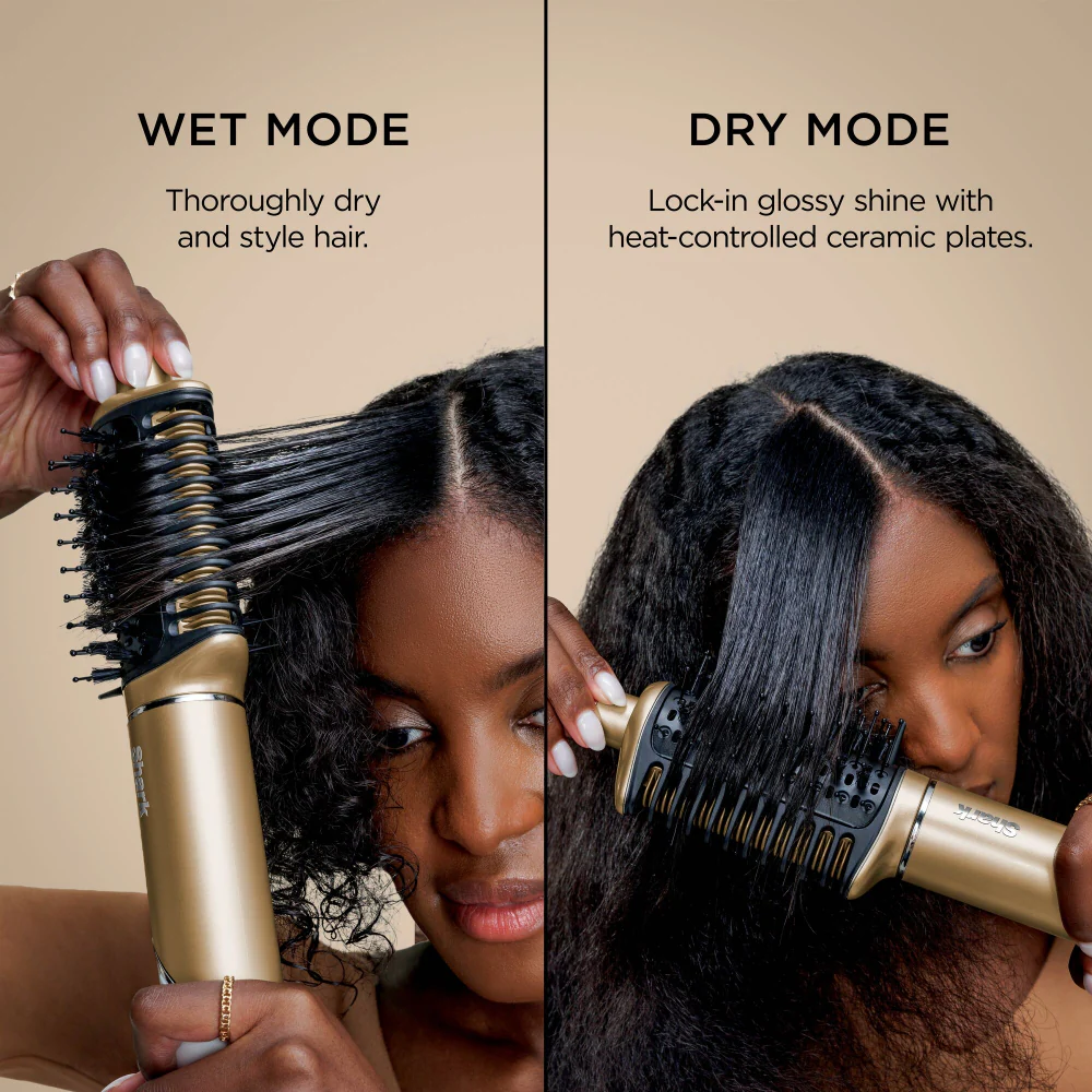 Shark Beauty Glam Ceramic & Air Styling Drying System Gold - Image 6