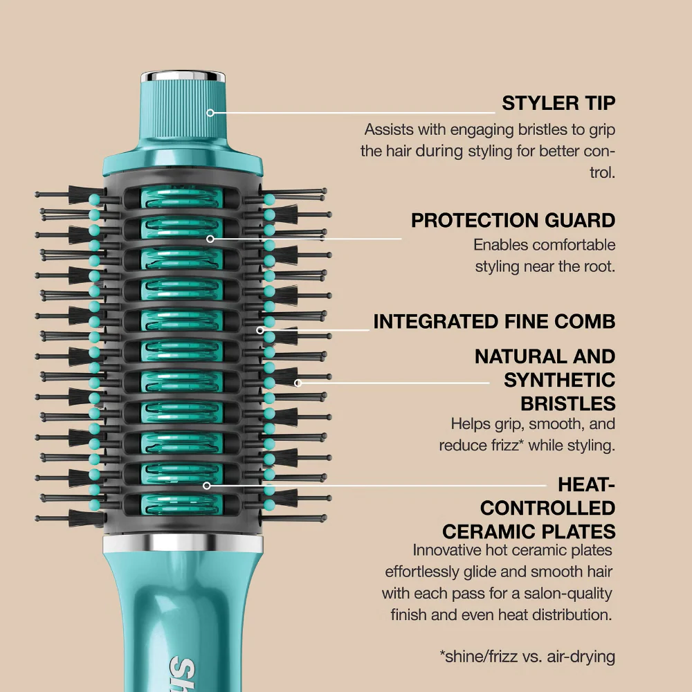 Shark Beauty Glossi 2-In-1 Hot Tool & Air Glosser Juniper - Image 11